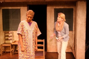 Inger Tudor and Nan McNamara in Actors Co-op's production of GOING TO ST. IVES.