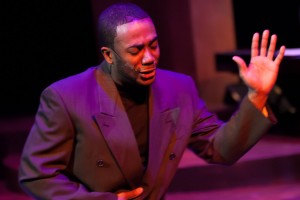 Lawrence Williams sings “Summertime” in CHICAGO'S GOLDEN SOUL (A 60’S REVUE) at Black Ensemble Theater.