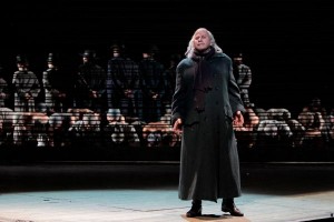 Richard Croft as Captain Vere in the Prologue of BILLY BUDD at LA Opera.