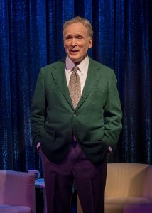 Dick Cavett (as himself) in Brian Richard Mori's HELLMAN v. MCCARTHY Off-Broadway at Abingdon Theatre.
