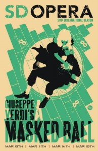 San Diego Opera presents Giuseppe Verdi's A MASKED BALL - Poster