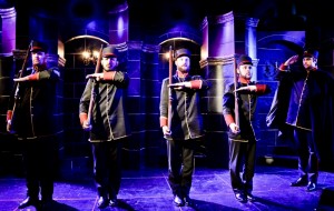 Sean Knight, Anthony Apodaca, Christopher Logan, Ryan Armstrong and Peter Oyloe in Theo Ubique's production of PASSION.