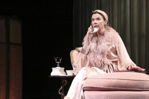 Annette Bening in RUTH DRAPER'S MONOLOGUES at the Geffen Playhouse - Photo by Michael Lamont.