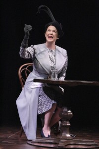 Annette Bening in RUTH DRAPER'S MONOLOGUES at the Geffen Playhouse. Photo by Michael Lamont.