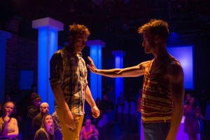 Cole Simon and Patrick Andrews in DORIAN by the House Theatre of Chicago.