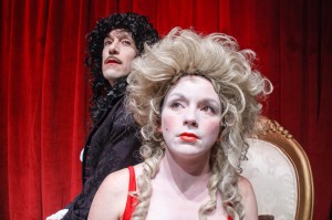 George Villas and Kat Johnston in BULGAKOV-MOLIERE by City Garage.