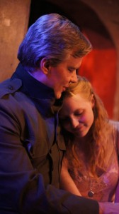 Jason Heil and Katie Whalley in ion theatre's production of Stephen Sondheim's PASSION.