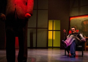 Jason Maddy and John Vickery star in San Diego REP's production of RED.