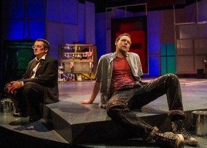 John Vickery, Jason Maddy in San Diego REP's production of RED.
