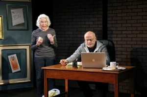 "Memoir" by Donald Steele, Directed by Katie McHugh, with Michael Boonstra & Ruth Sherman - photo by Caitlin Venedam.