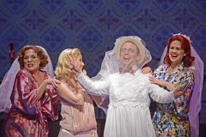 Rebecca Spencer as Rosemary, Ashley Fox Linton as Leslie, Jeff Skowron as Harold, and Rebecca Ann Johnson as Jane in Musical Theatre West's Production of 'S Wonderful