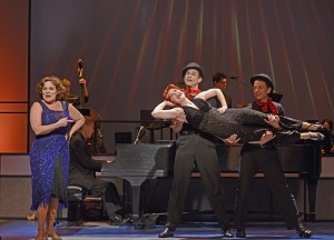 Rebecca Spencer as Rosemary, Rebecca Ann Johnson as Jane, Damon Kirsche as Gene, and Jeff Skowron as Harold in Musical Theatre West's Production of 'S Wonderful