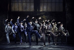 The cast of BULLETS OVER BROADWAY.