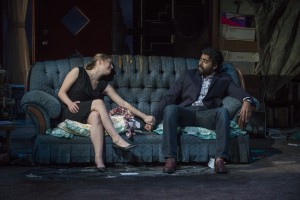 Zoe Perry (Manda) and Gabriel Ruiz (Manny) in Steppenwolf's production of THE WAY WEST.