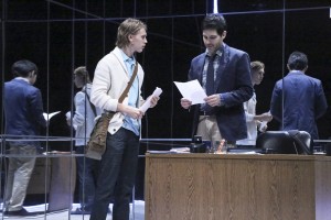 Austin Butler and David Clayton Rogers in Death of the Author