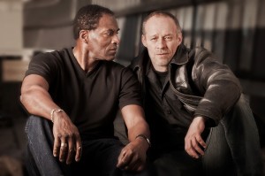 Carl Lumbly and Rod Gnapp in Word for Word's production of 36 STORIES BY SAM SHEPARD