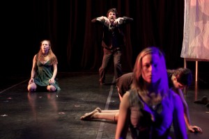 From Holly Rothchild's THE BETTER TO SEE YOU WITH by L.A. Contemporary Dance Company,  photo by Taso Papadakis.