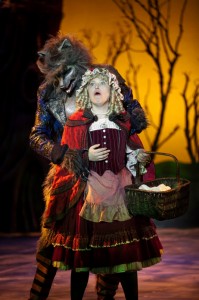 Tim Martin Gleason and Julie Morgentaler in 3-D Theatricals' INTO THE WOODS.