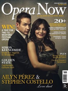 Ailyn Pérez & Stephen Costello are the cover stars of this month’s Opera Now magazine.