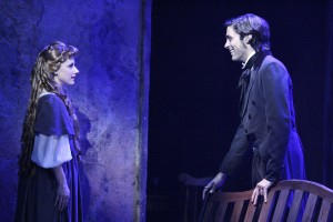 Kimberly Hessler and Nathaniel Irvin in the LA MIRADA THEATRE FOR THE PERFORMING ARTS-McCOY RIGBY ENTERTAINMENT production of LES MISERABLES