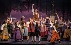 The cast of BRIGADOON at the Goodman Theatre.