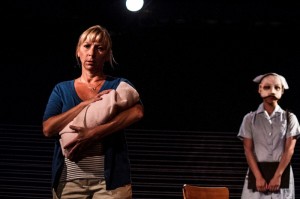 Julie Sachs & Joyce Lai in JADE HEART at Moxie Theatre. Photo by Daren Scott.