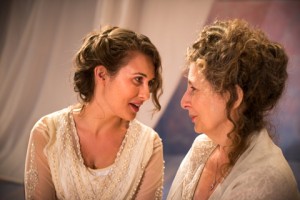 Kelsey Ritter and Marilyn Fox in Pacific Resident Theatre's THE CHERRY ORCHARD.