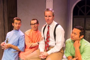 Scene from THE MAX FACTOR FACTOR, A New Musical Comedy at NoHo Arts Center.
