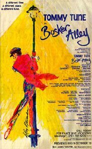 Tommy Tune in BUSKER ALLEY - POSTER