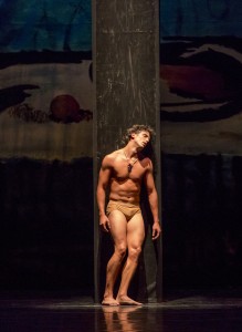 Alberto Velazquez in PRODIGAL SON - part of Joffrey Ballet's STORIES IN MOTION - photo by Cheryl Mann.