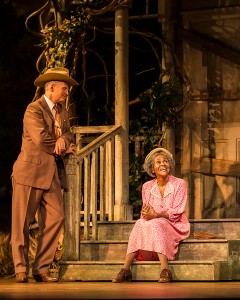 Devon Abner and Cicely Tyson in the Broadway revival of Horton Foote’s “The Trip to Bountiful” at the Center Theatre Group / Ahmanson Theatre. Photo by Craig Schwartz.