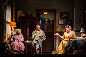 Cicely Tyson, Blair Underwood and Vanessa Williams in the Broadway revival of Horton Foote’s “The Trip to Bountiful” at the Center Theatre Group / Ahmanson Theatre. Photo by Craig Schwartz.