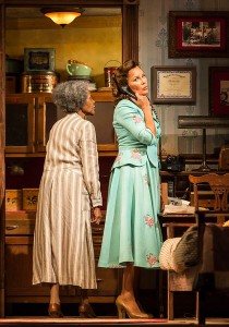Cicely Tyson and Vanessa Williams in the Broadway revival of Horton Foote’s “The Trip to Bountiful” at the Center Theatre Group / Ahmanson Theatre. Photo by Craig Schwartz.
