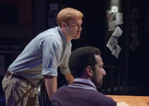 Kyle Hatley and Demetrios Troy in TimeLine's DANNY CASOLARO DIED FOR YOU - photo by Lara Goetsch.