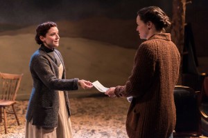 Olivia Killingsworth and Anne Bates in ICEBOUND at Metropolitan Playhouse. Photo by Stephen Leong.