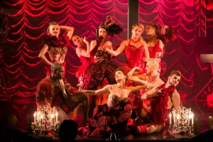 The cast of Austin McCormick’s ROCOCO ROUGE. Photo by Phillip Van Nostrand.