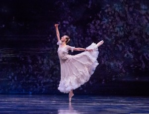 Victoria Jaiani in LILAC GARDEN, part of Joffrey Ballet's STORIES IN MOTION - photo by Cheryl Mann.