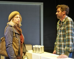 Alex Gillmor and Kendra Thulin in Steep Theatre's THE VANDAL. Photo by Lee Miller.