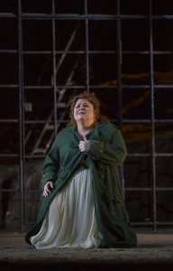 Amber Wagner in IL TROVATORE at Lyric Opera of Chicago. Photo by Michael Brosilow.