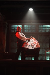 David Girolmo and Edward J. MacLennan in Porchlight Music Theatre’s production of SWEENEY TODD. Photo by Brandon Dahlquist.,jpg