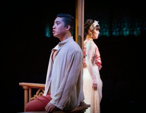 Devin Ilaw and Megan Masako Haley in THE KING AND I at The Marriott Theatre. Photo by Amy Boyle.