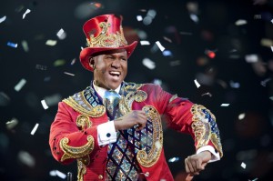 Johnathan Lee Iverson in Ringling Bros. Barnum & Bailey's LEGENDS.