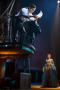 Josh Young and Erin Mackey in AMAZING GRACE, the pre-Broadway production in Chicago. Photo by Joan Marcus.