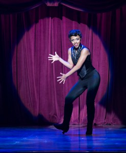 Sasha Allen as Leading Player in the National Tour of PIPPIN. Credit Terry Shapiro