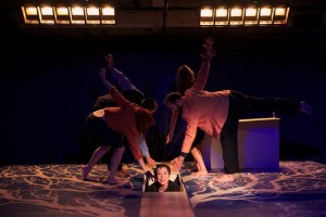 Scene from Blessed Unrest's LYING - photo by Alan Roche.