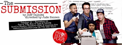 Post image for Chicago Theater Review: THE SUBMISSION (Pride Films and Plays at the Apollo Studio Theatre)