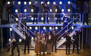 The company of Griffin Theatre Company’s production of TITANIC. Photo by Michael Brosilow.