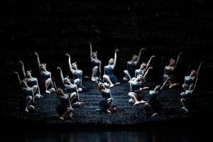The corps de ballet in The Australian Ballet's SWAN LAKE. Photo by Jeff Busby.