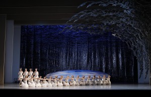 The corps de ballet of The Australian Ballet's SWAN LAKE. Photo by Jeff Busby