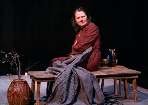 Linda Reiter in Victory Garden’s production of THE TESTAMENT OF MARY by Colm Tóibín. Photo by Michael Courier.